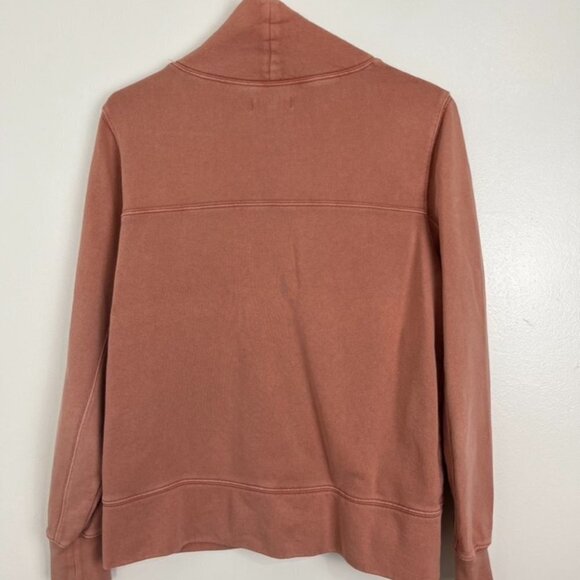 Madewell Coral Cowl Neck Sweatshirt - Picture 7 of 8